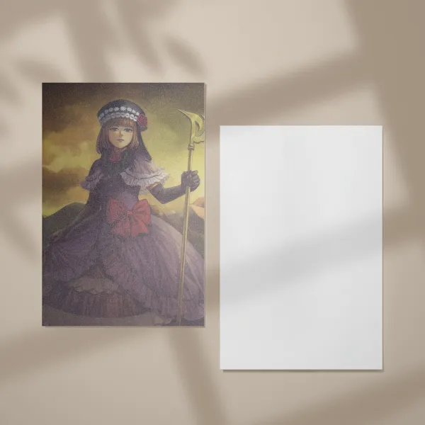Eva-Beatrice Redraw Postcard
