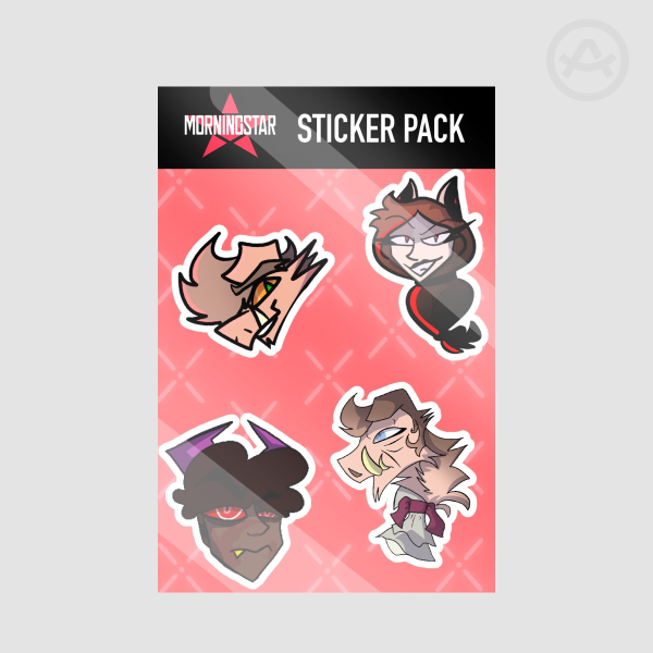 The Trio and Armdeus - Sticker Pack