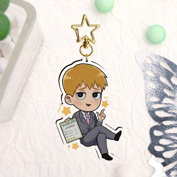 Reigen MP100 Acrylic Keychains