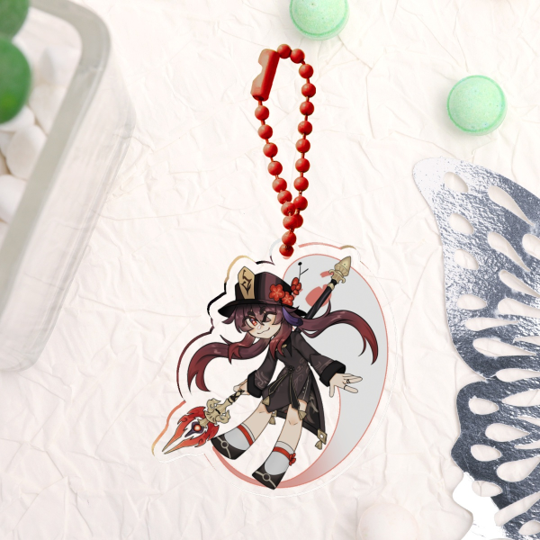[ Genshin Impact ] Hu Tao Acrylic Charm