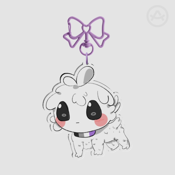 Autism Creature (Ace vers.) Clear Acrylic Keychain