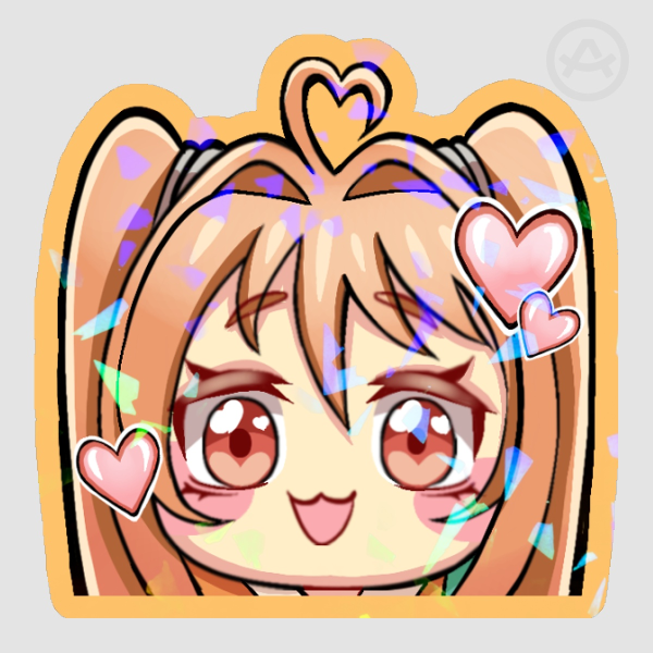 Estelle Bright (Hearty Chibi) 2x2 Sticker