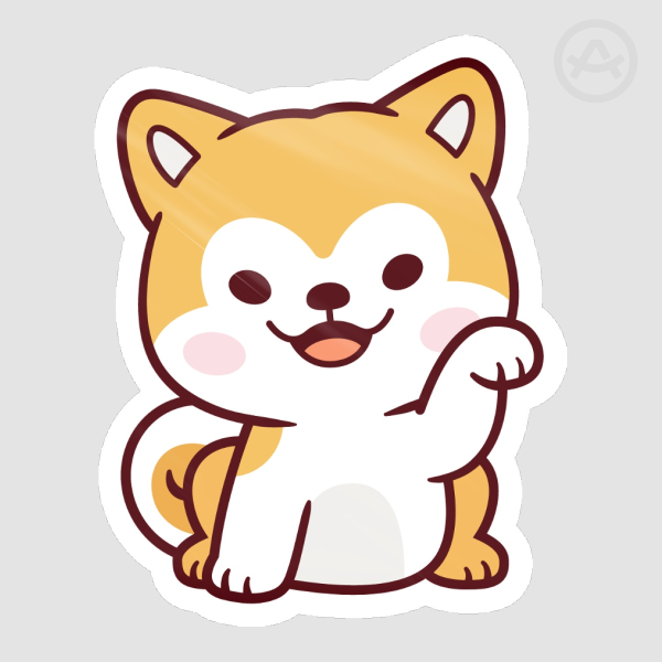 Hachiko Sticker