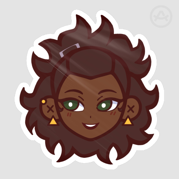 Amber Bennett | Invincible Glossy Sticker