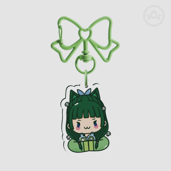MaoMao Clear Acrylic Keychain