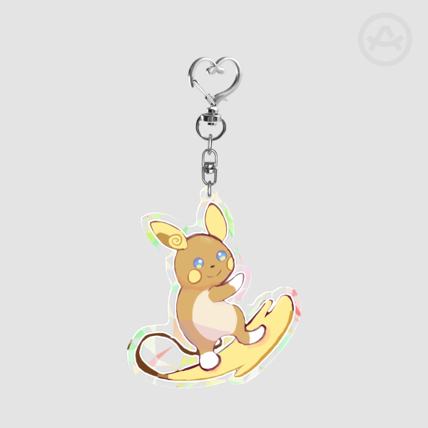 Alolan Raichu — Keychain