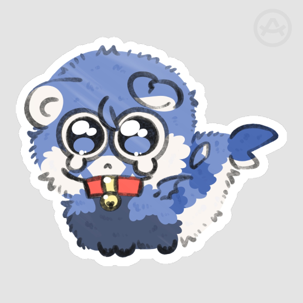 Poof! Sticker