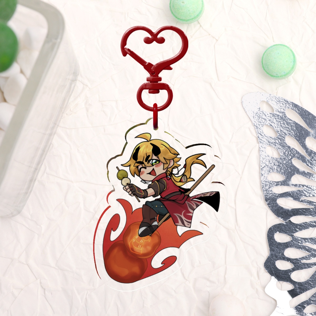 [ Genshin Impact ] Thoma Acrylic Charm