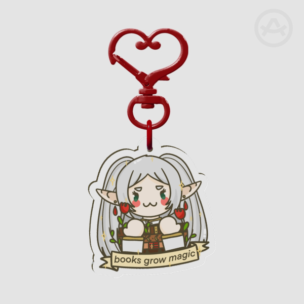 Frieren Clear Acrylic Keychain