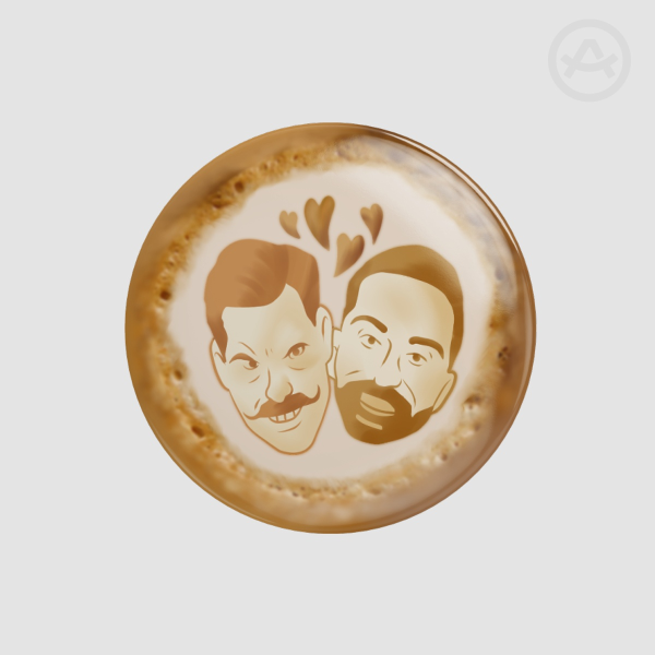 Stobotnik Latte Glossy Pin