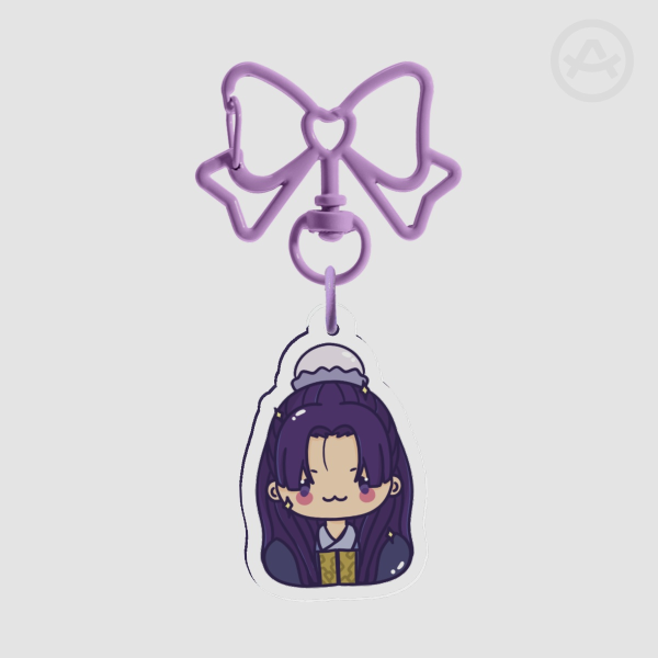 Jinshi Clear Acrylic Keychain