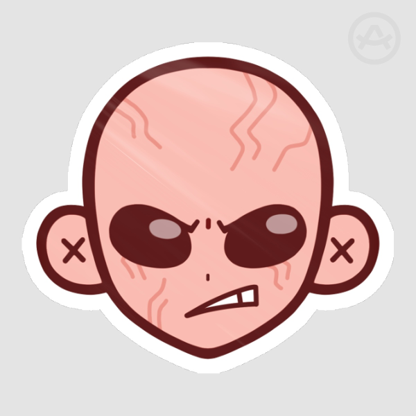 Prisoner Mark | Invincible Glossy Sticker