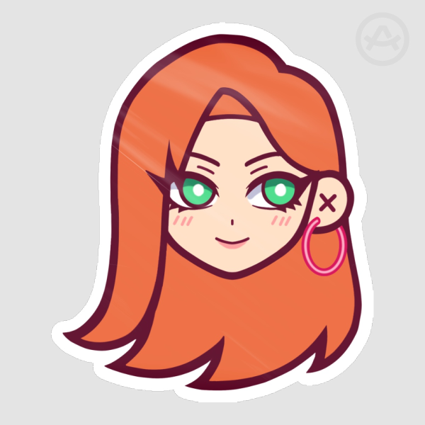 Atom Eve | Invincible Glossy Sticker