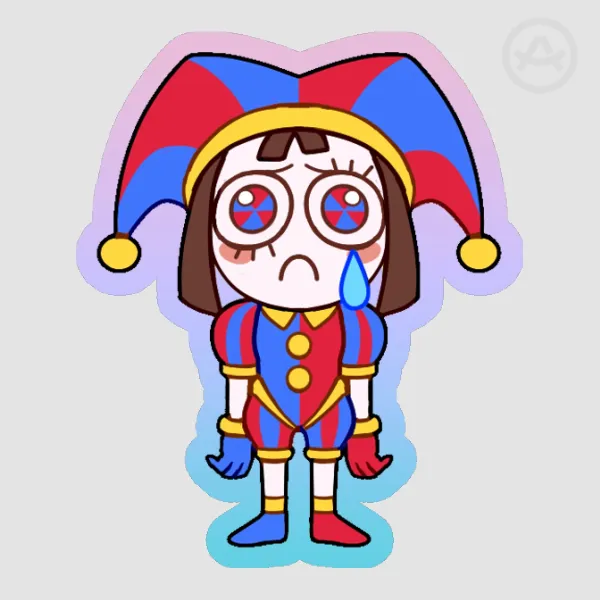 Pomni TADC Sticker