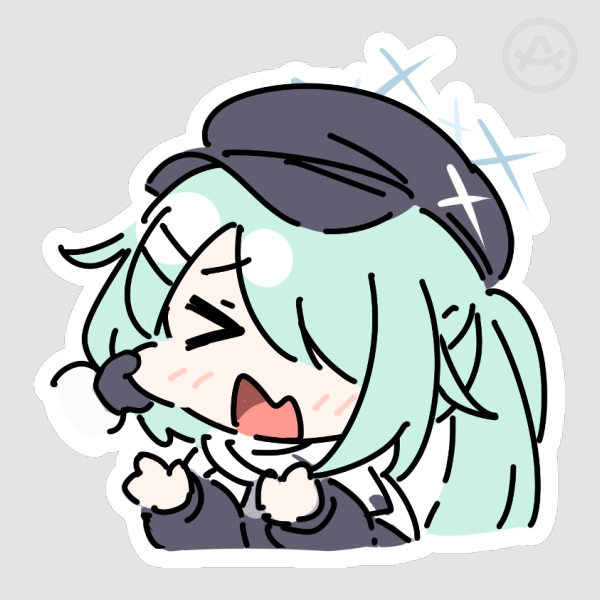 Hiyori Sticker