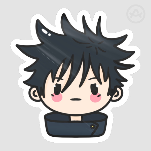 Megumi Fushiguro Jujutsu Kaisen Sticker