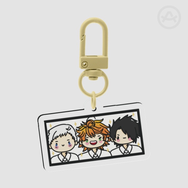 The Promised Neverland Clear Acrylic Keychain