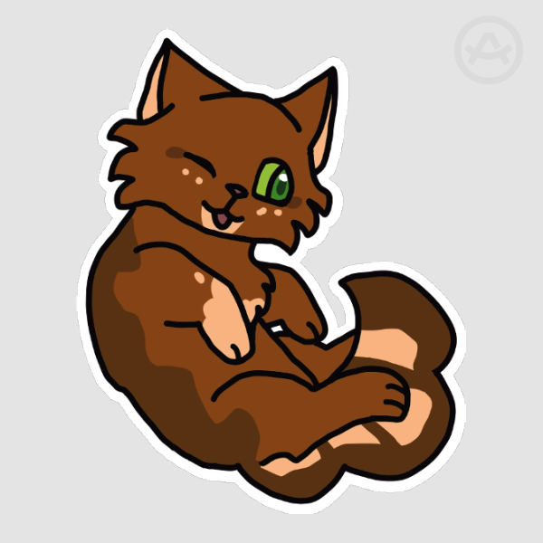 [Warrior cats] Squirrelstar sticker