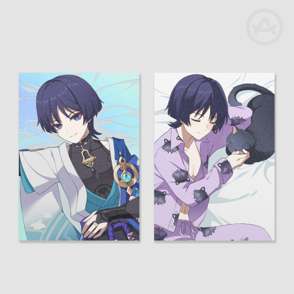 Wanderer Holographic Photocard (Genshin Impact)