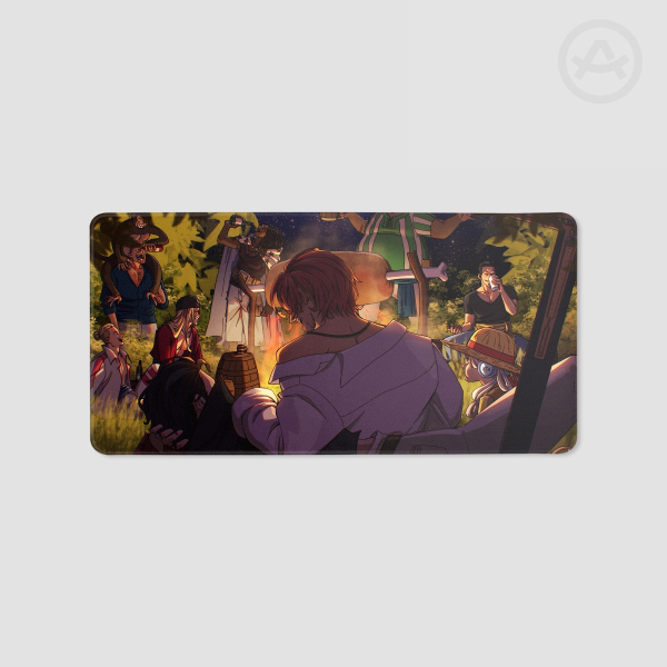 red hair pirates party - desk mat