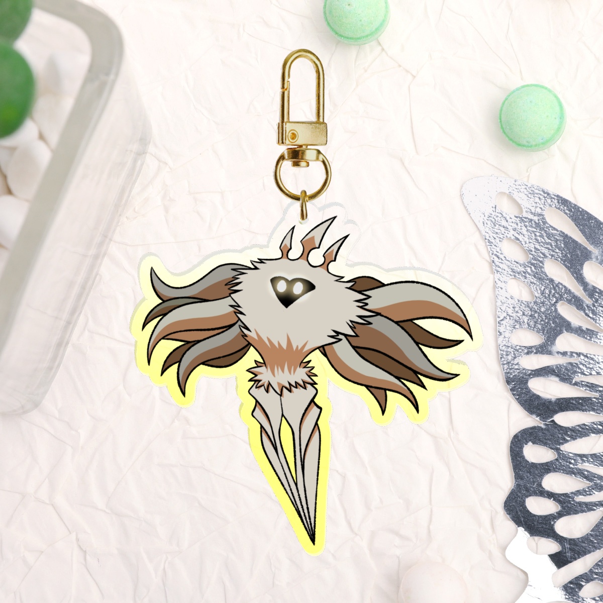 Radiance Keychain (Colored edge)