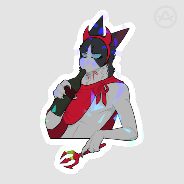Devil Joli Stickers