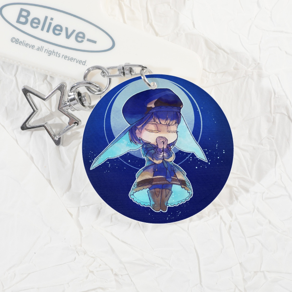 Azure Lions Big Sister Cleric Lenticular Charm