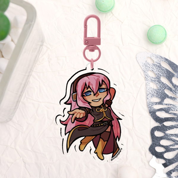 Megurine Luka Acrylic Keychain