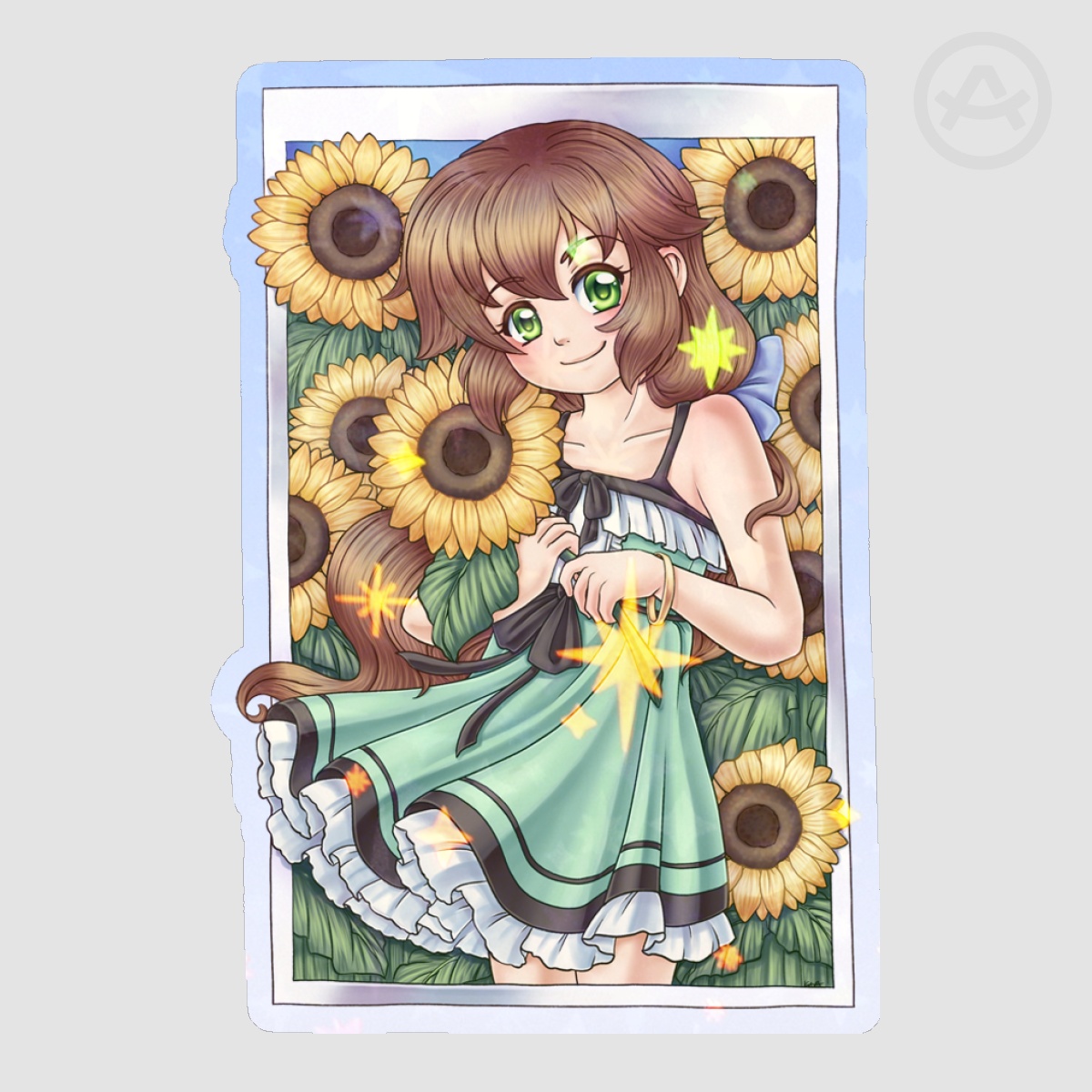 Sunflower - sticker