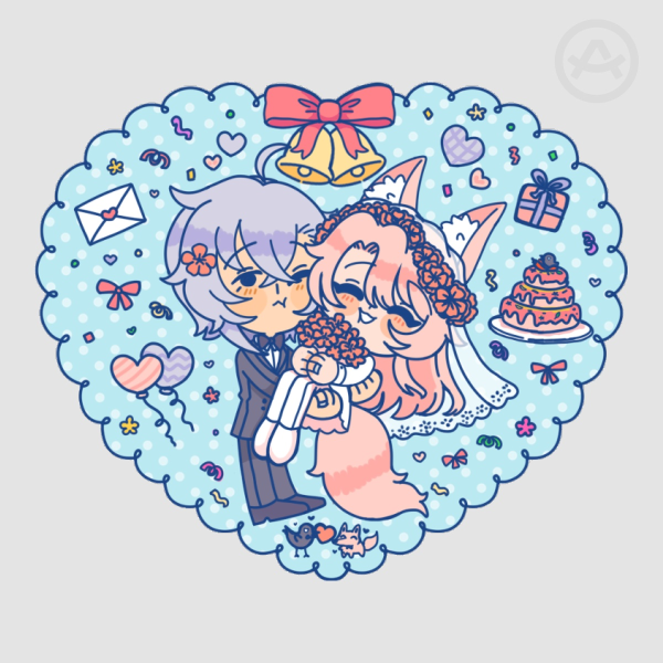 Mozeqiu but they married sticker