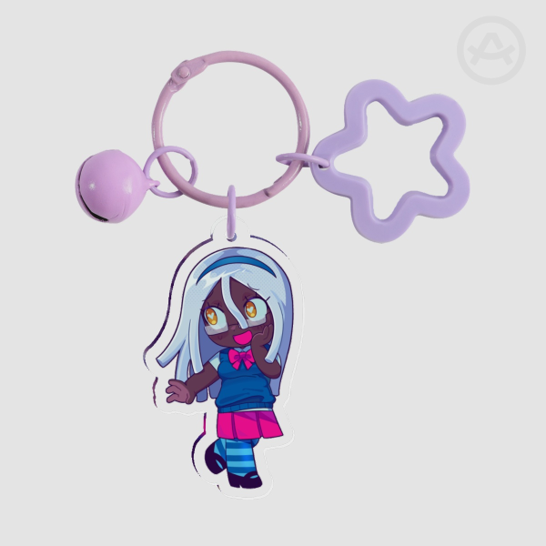 Lugia School Girl Keychain