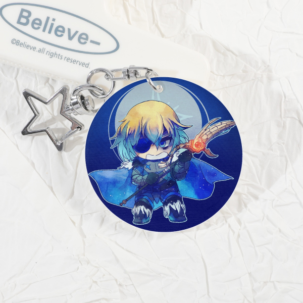 Azure Lions Wild Boar Lenticular Charm
