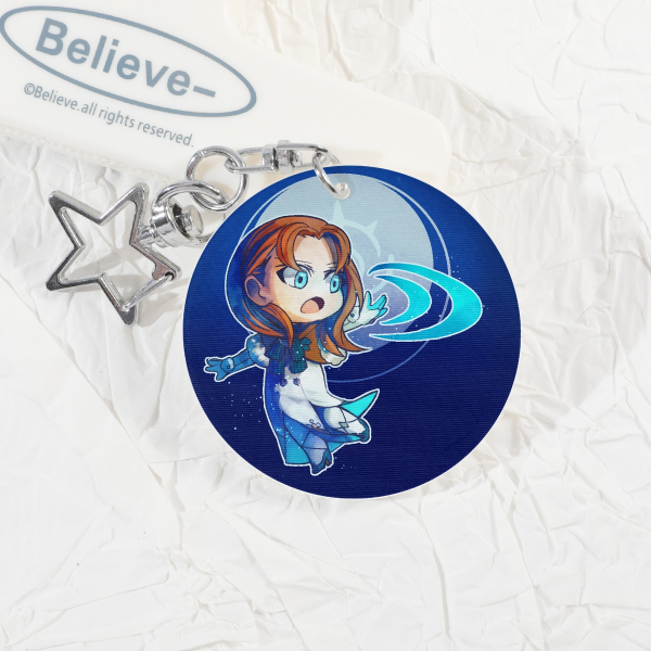 Azure Lions Musical Mage Lenticular Charm