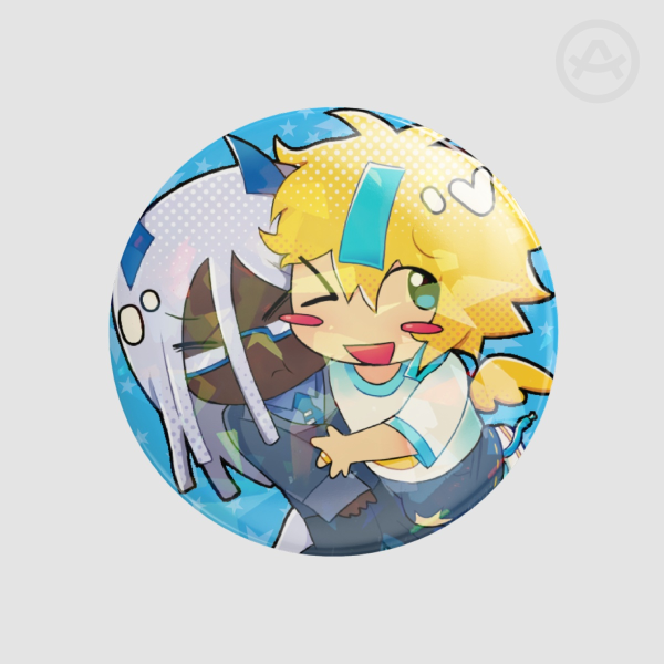 Jirachi and Lugia Badge