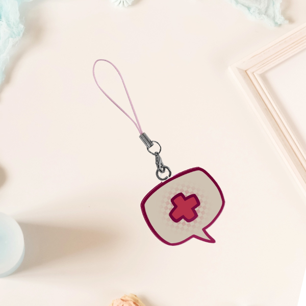 TF2 | Medic call Clear Acrylic phone charm