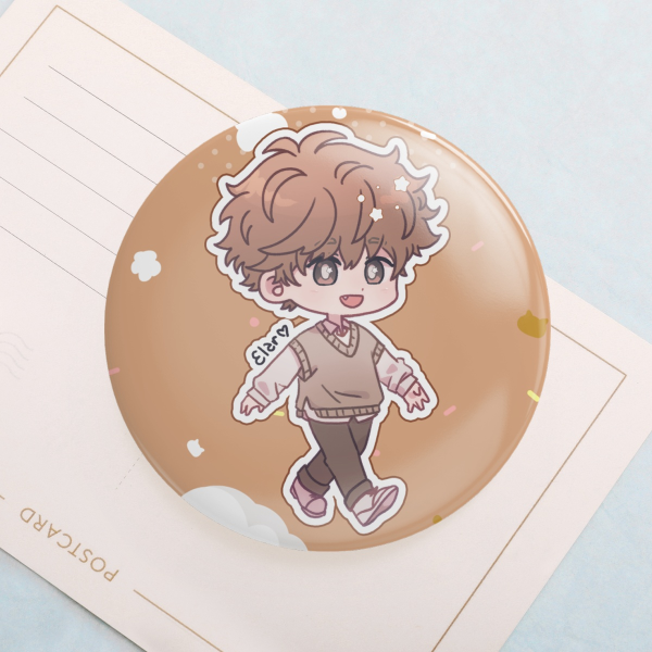 Toto// Ron Kamonohashi Round Badge