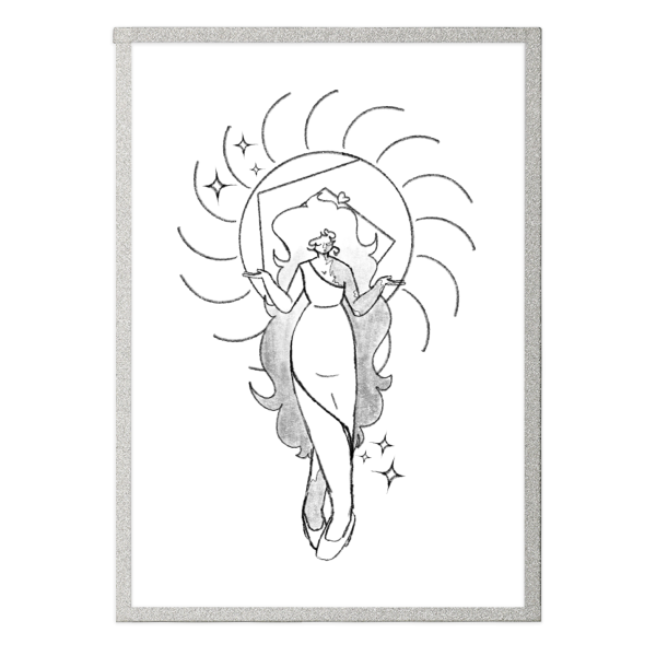 Alexia Côve, Goddess of Freedom (BW Demigod Prints Set)