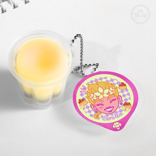Squishy Gionilla Flan Charm