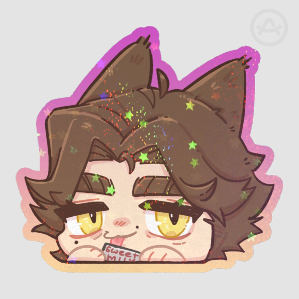 Arcane - Viktor Peeker - 6cm Die Cut Stickers