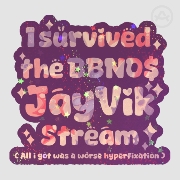 Arcane - BBnoJayVik - 6cm Die Cut Stickers