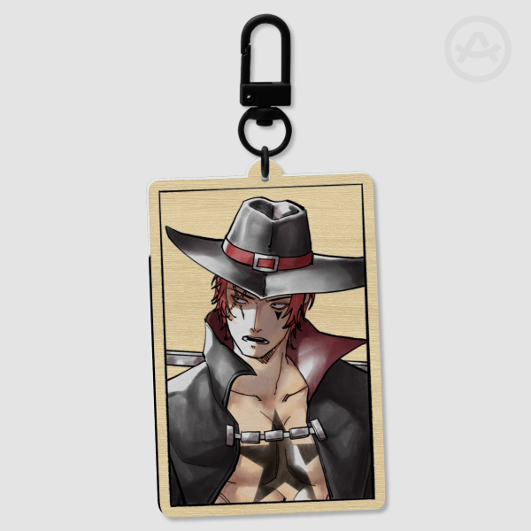[OC] Red X Kevlar keychain