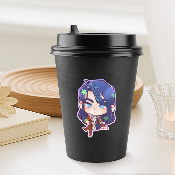Arcane - Caitlyn - 6cm Die Cut Stickers