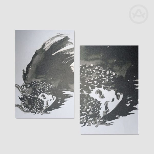 Inkwash (original) - Postcard (Pearl paper)