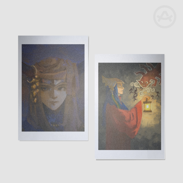 Original character -  Postcard (Pearl Paper)