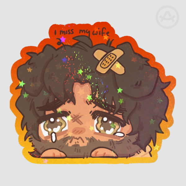 Arcane - Jayce Peeker - 6cm Die Cut Stickers