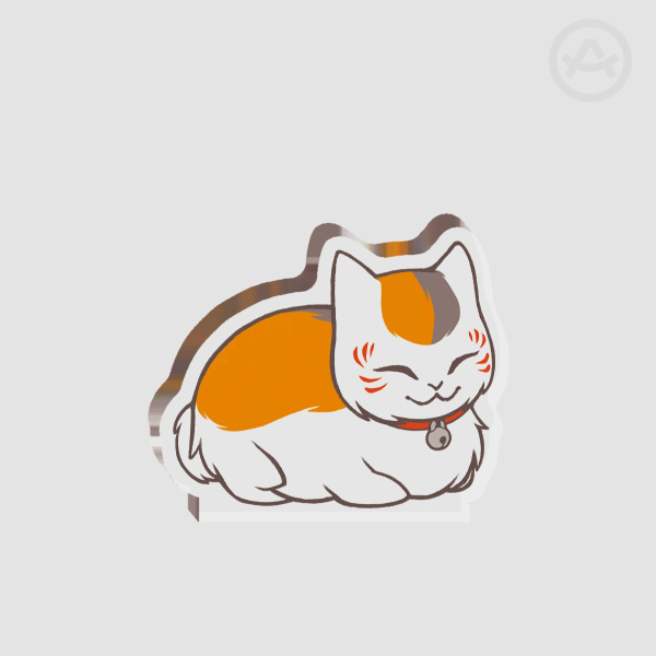 Lucky cat loaf mini standee