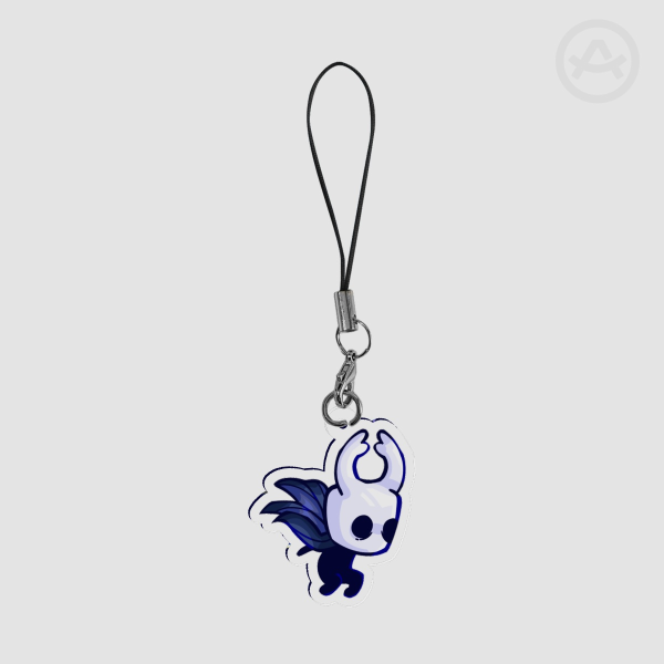 The Knight falling phone charm