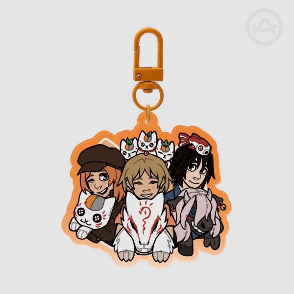 Youkai Trio keychain