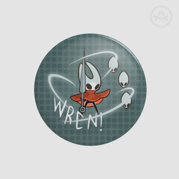 Hornet Wren round badge