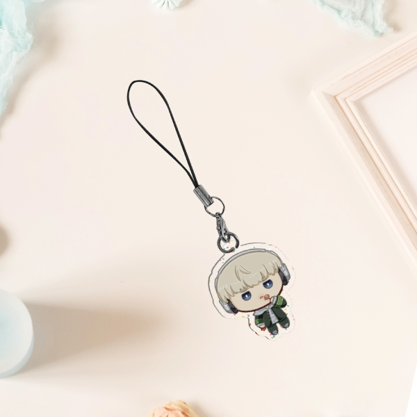 WB Glitter Phone Charm| Kaji
